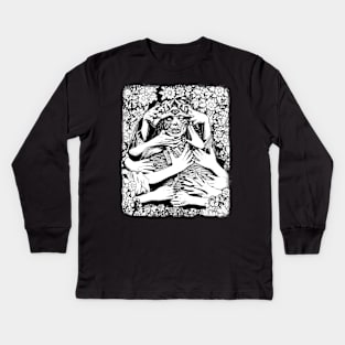 illuminati - Third eye Kids Long Sleeve T-Shirt